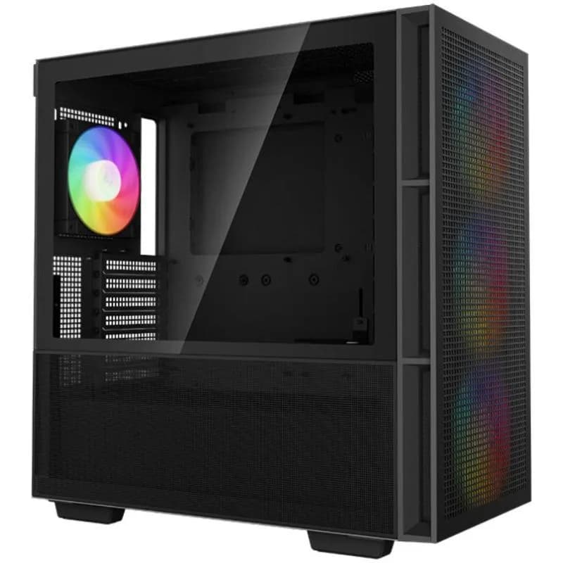 Carcasa DEEPCOOL CH560, RGB, Mid Tower, Black — miniatură