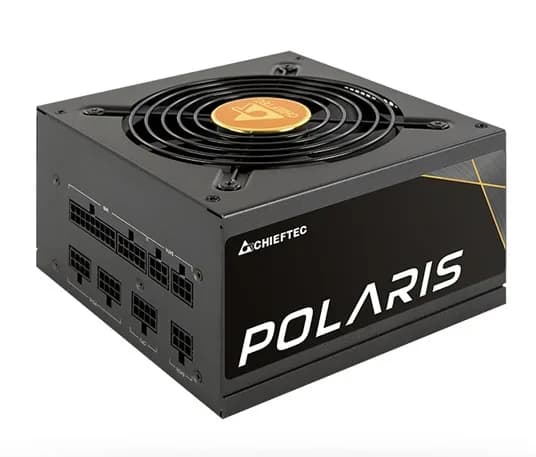 SURSA Chieftec Polaris 750 W, modulara, certificare 80 Plus Gold, ventilator 120 mm x 1, PCI-E 6+2 pin x 4, SATA x 8, "PPS-750FC"