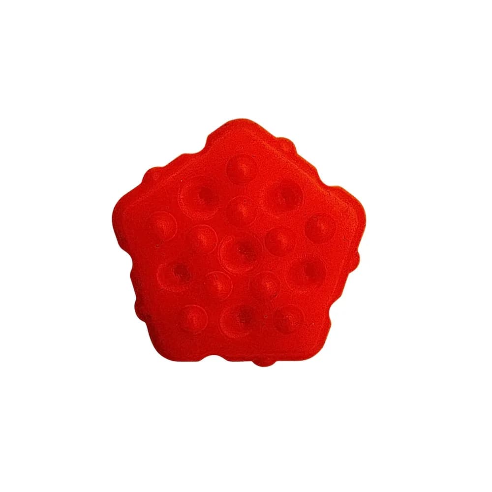 Forme tactile din silicon texturat – set de 6 — miniatură