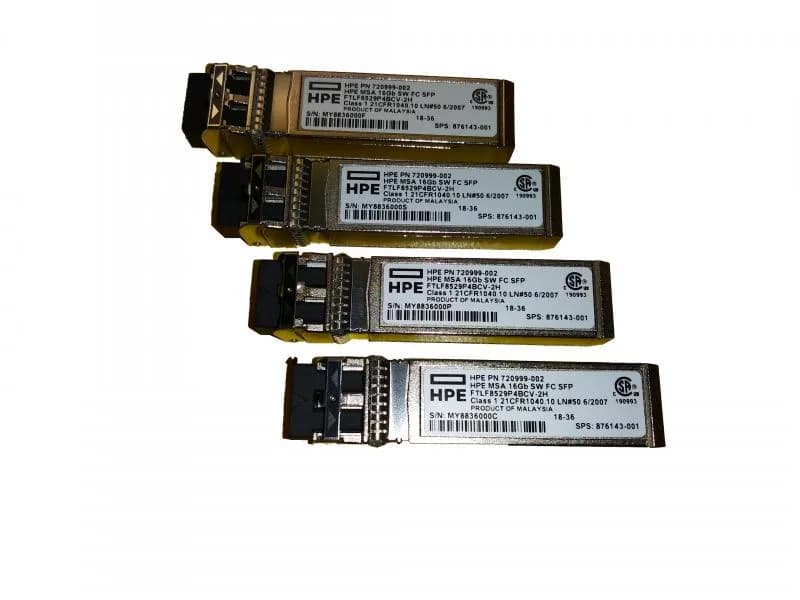 HPE MSA 16GB SW FC SFP 4PK XCVR, "C8R24B"