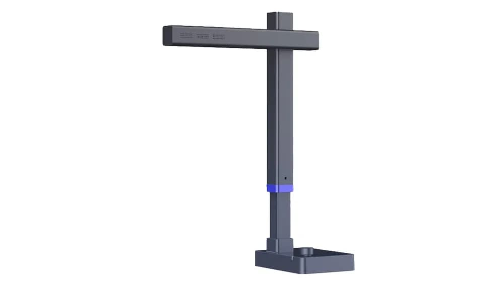 Scanner CZUR Shine Ultra, rezolutie 4160 x 3120 pixeli, 13MP, 340dpi pentru fisiere A4, 245dpi pentru fisiere A3, senzor CMOS, dimensiune maxima document A3, focalizare automata, output JPG, PDf, Word, Excel, Tiff, functie OCR: 180+, cu pedala de actionare, negru