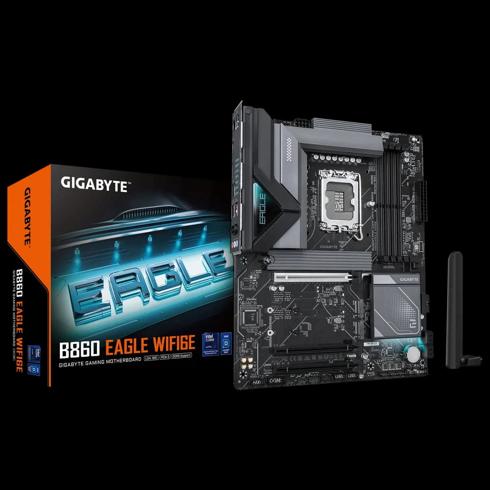 Placa de baza Gigabyte B860 EAGLE WIFI6E, Socket 1851, DDR5, ATX — miniatură
