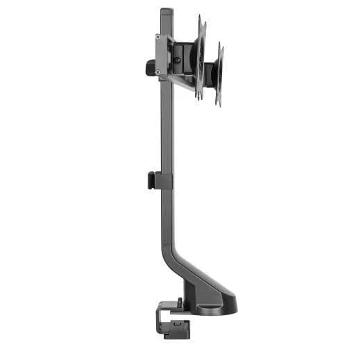 Suport monitor de birou Neomounts FPMA-D860DBLACK; pentru display-uri cu diagonale 10"-27", sistem de prindere VESA 75x75~100x100, suporta 2 ecrane, greutate maxima suportata 7kg per ecran, full motion, tilt +10°, -10°, swivel +10°, -10°, +180°, -180°; gas spring; culoare negru. — miniatură