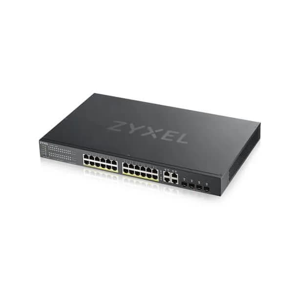 ZYXEL GS192024HPV2 24-PORT GBE POESWITCH — miniatură