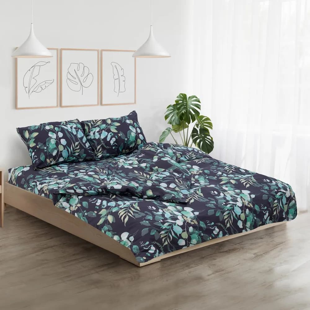 Set de pat king size bumbac, 92 gsm,Jade — miniatură