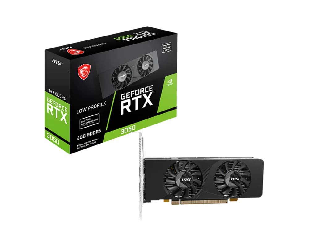 MSI GEFORCE RTX 3050 LP E 6G OC "GEFORCE RTX 3050 LP E 6G OC"