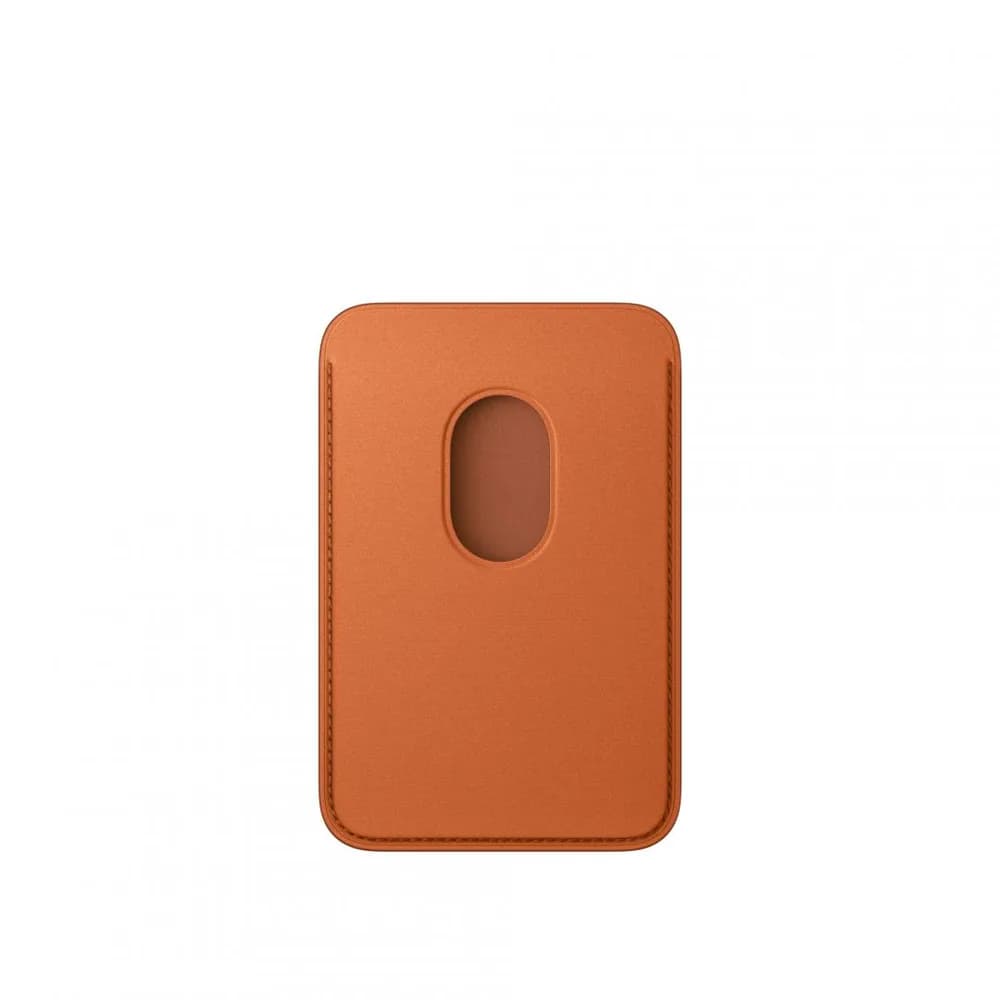 iPhone FineWoven Wallet with MagSafe - Fox Orange — miniatură