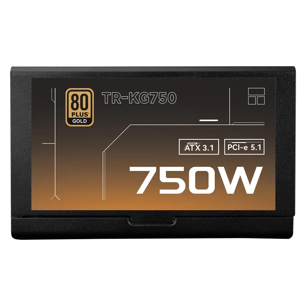 SURSA Thermalright "TR-KG750-sleeved", 750W, certificare 80 Plus Gold, modular, LLC, DC to DC, fan 120mm, negru, "TR-KG750-sleeved" — miniatură
