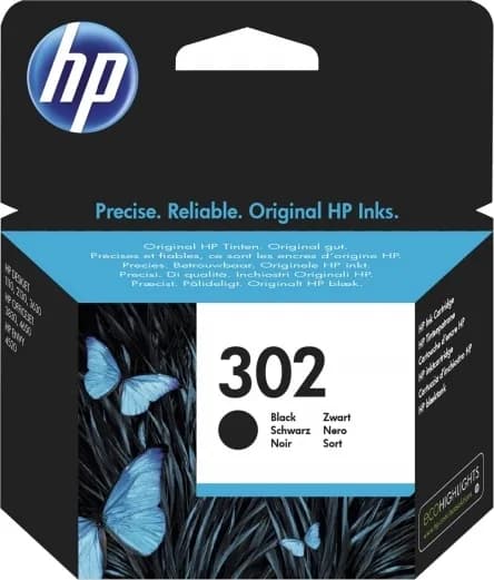 Cartus Cerneala Original HP Black, nr.302, pentru DeskJet 2130|3639, "F6U66AE"
