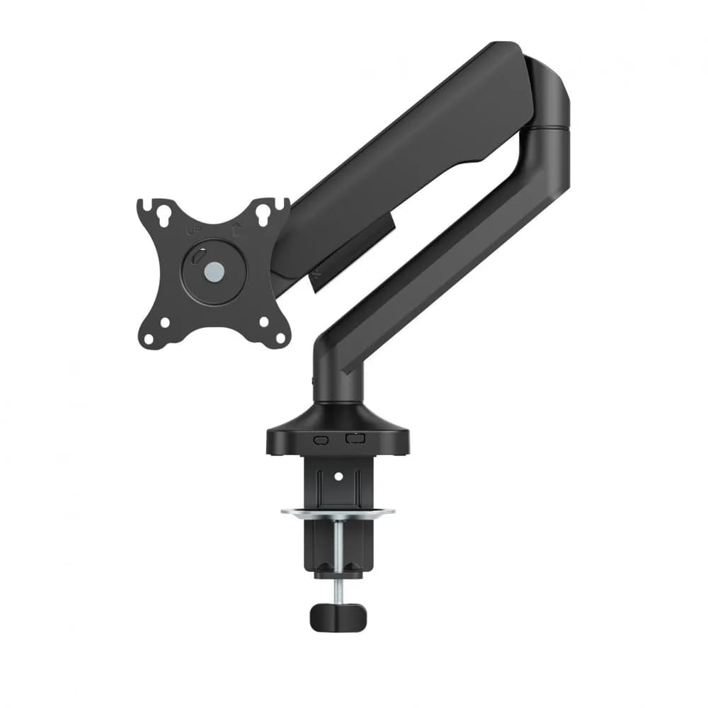 Brat monitor Serioux, tehnologie arc cu gaz, compatibilitate dimensiune ecran 17"-40" greutate suportata (per ecran) 2~12kg, VESA 75x75,100x100, Tilt +90° ~-90°, Swivel +90°~-90°