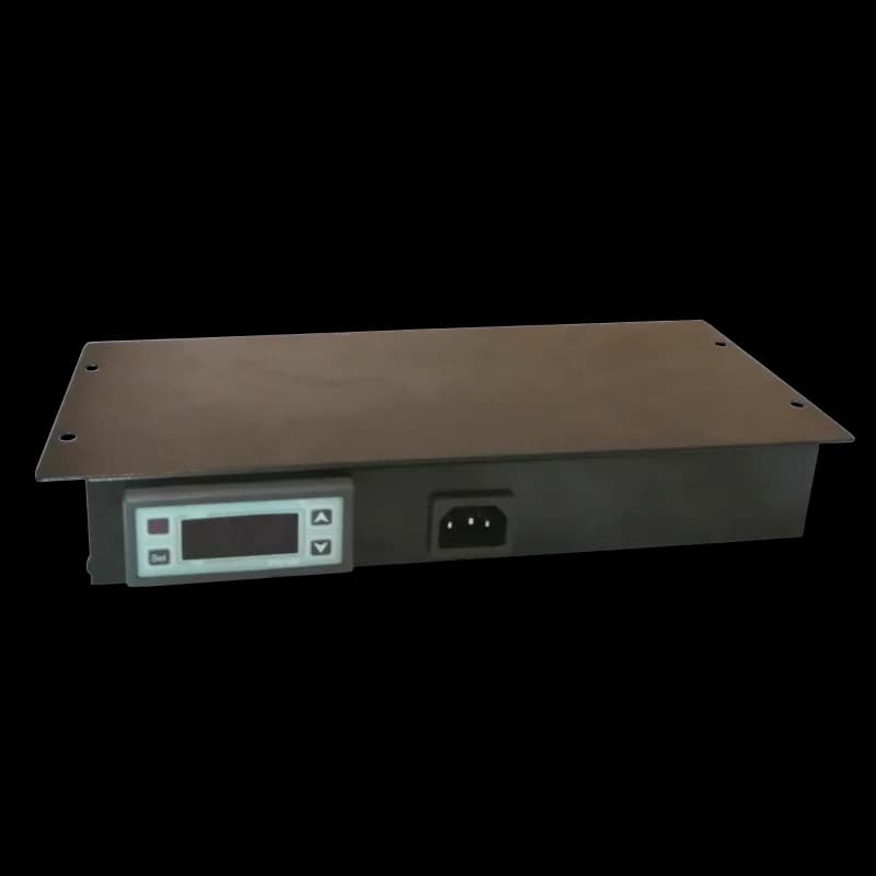 Termostat digital pentru rack de podea cu prindere in plafon, se foloseste cu modulul de ventilatie 9801130741 - DATEUP "9801130781"