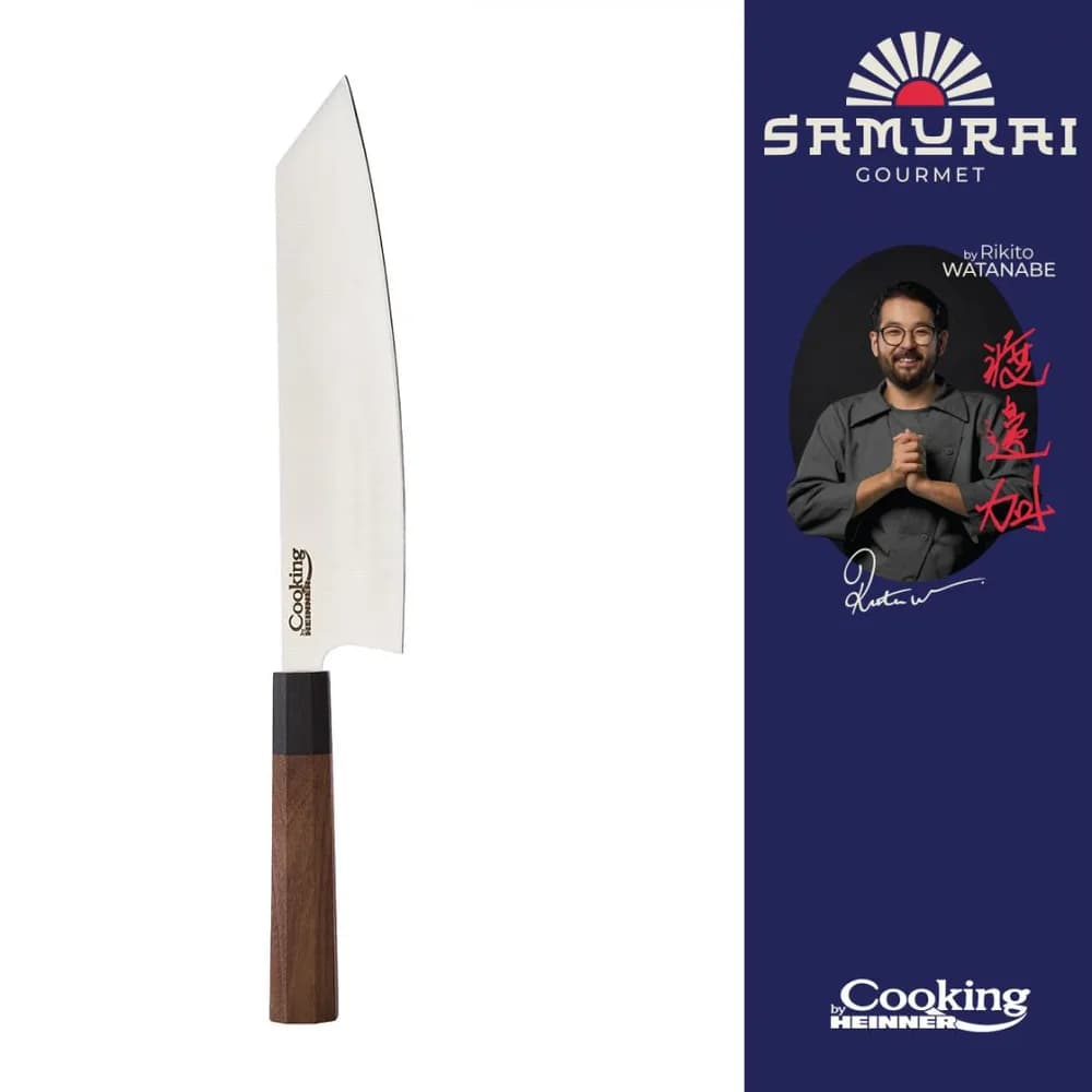 CUTIT GYUTO 23 CM, RIKITO WATANABE, SAMURAI GOURMET, COOKING BY HEINNER — miniatură