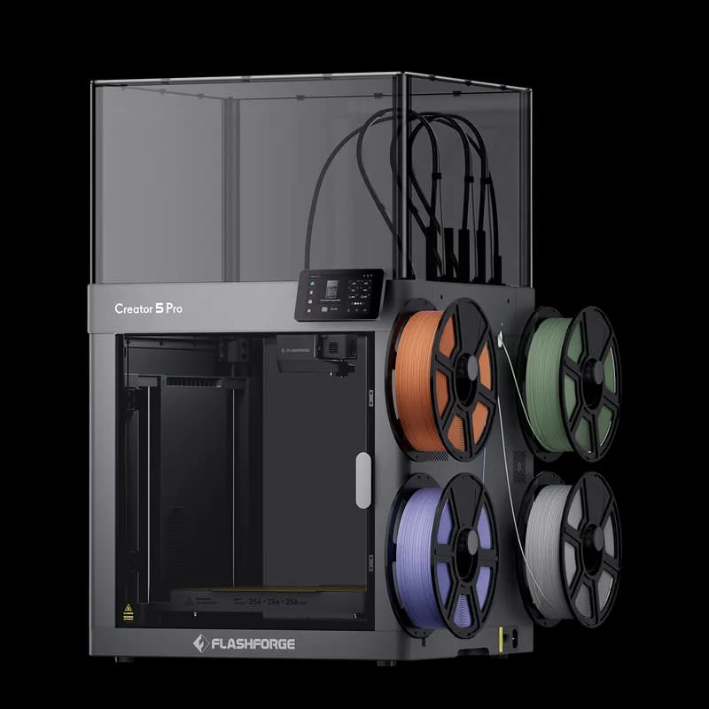 Imprimantă 3D Flashforge Creator 5 Pro (10001103001-Airship) — miniatură