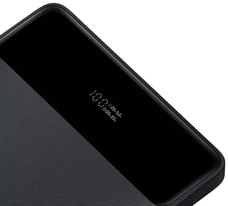 Baterie exerna Baseus Blade, 20000mAh, PD 100W, ultra thin, 2 x USB; 2 x USB Type-C, display digital pt. status baterie, total 5A — miniatură