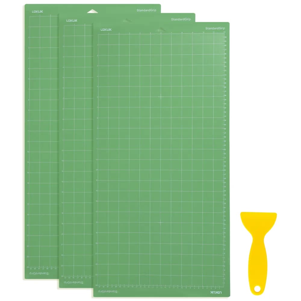 Accesoriu gravator laser LOKLiK Cutting Mat – Green Standard Grip – 30cm x 60cm – 3-pack