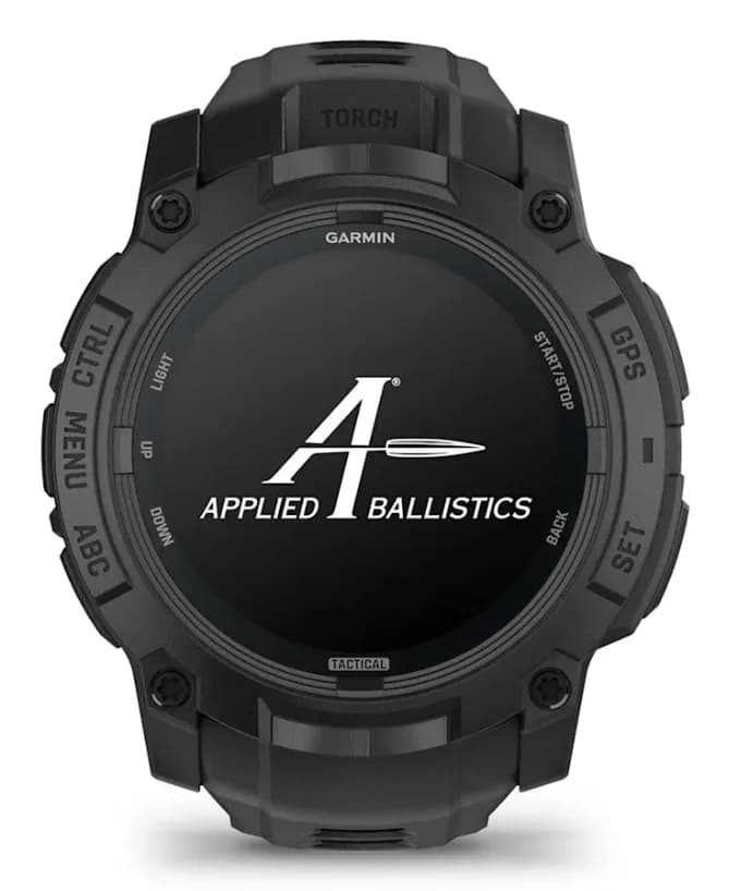 Smartwatch Instinct 3 50 mm AMOLED Tactical Edition Black with Black Band "010-03020-50" — miniatură