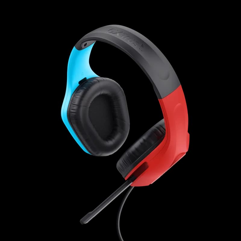 Casti Gaming Head-band Trust GXT 416S Zirox, Wired, Multicolor — miniatură