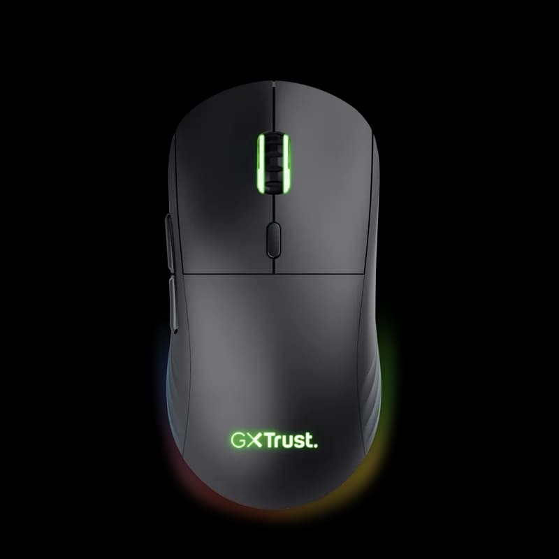 Mouse Gaming Wireless Trust GXT 927 Redex+, 25600 DPI, negru — miniatură