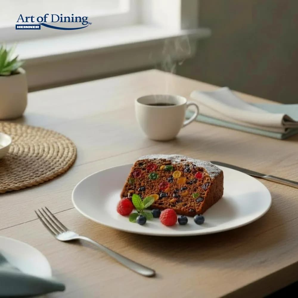SET 6 FARFURII DESERT OPAL ALB 19 CM, AIDA, ART OF DINING BY HEINNER — miniatură