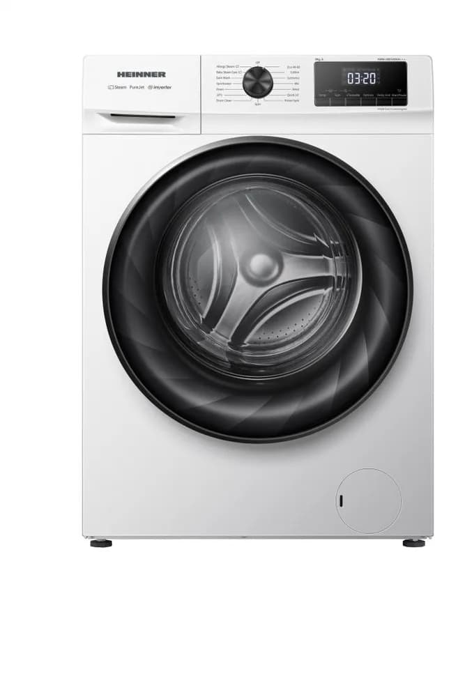 Masina de spalat rufe HEINNER HWM-H8014INVA+++, 8 kg, 1400 rpm, Clasa: A, Alb
