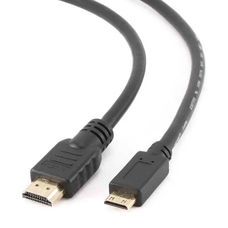 CABLU video GEMBIRD, adaptor HDMI (T) la Mini-HDMI (Type C)(T), 3m, conectori auriti, rezolutie maxima 4K DCI (4096 x 2160) la 60 Hz, negru, "CC-HDMI4C-10"