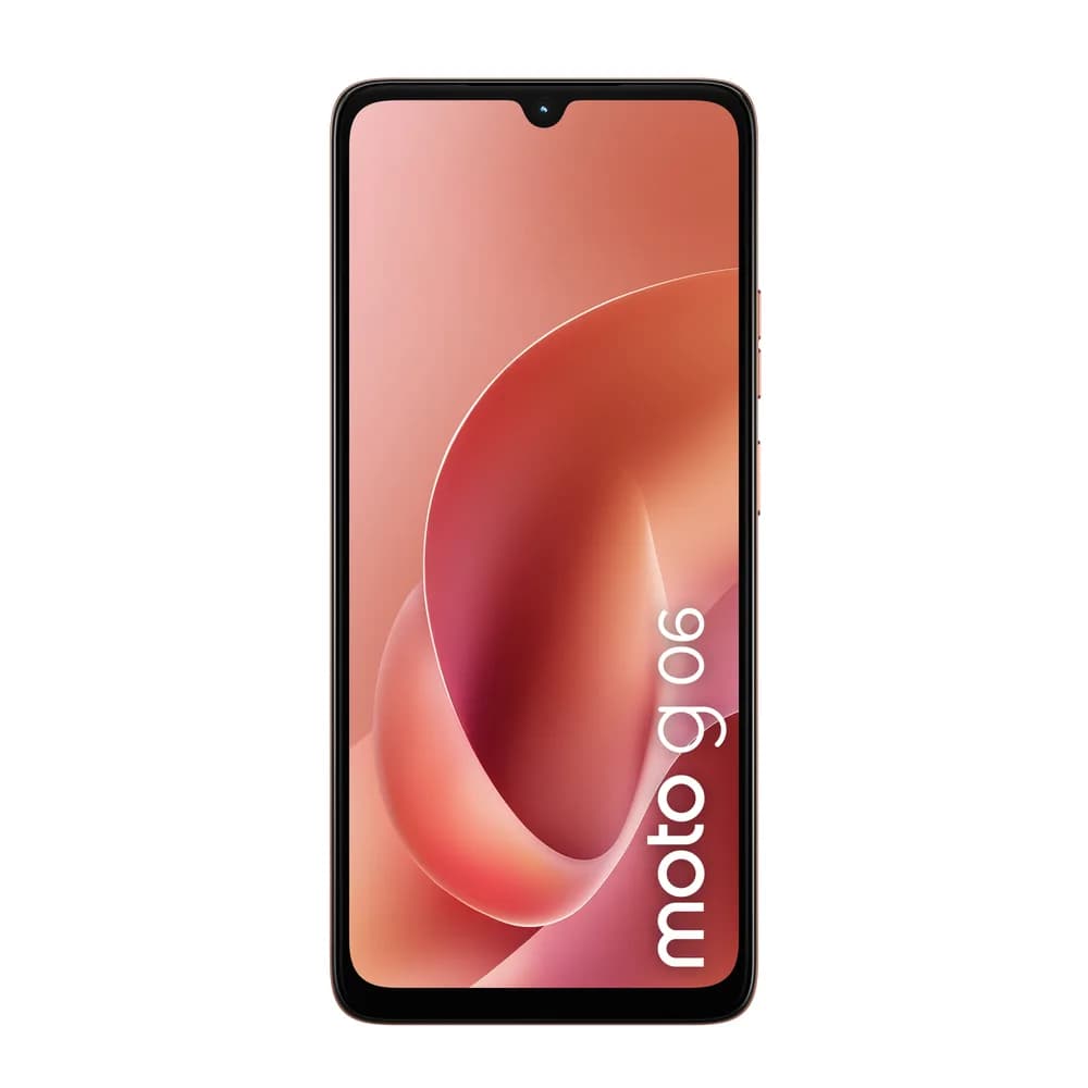 Telefon Mobil Motorola Moto G06, Procesor Mediatek Helio G81 Ultra Octa-Core, IPS LCD Touchscreen 6.88", 4GB RAM, 256GB Flash, Camera 50 MP, Wi-Fi, 4G, Dual Sim, Android (Portocaliu) "PBA20013RO" — miniatură