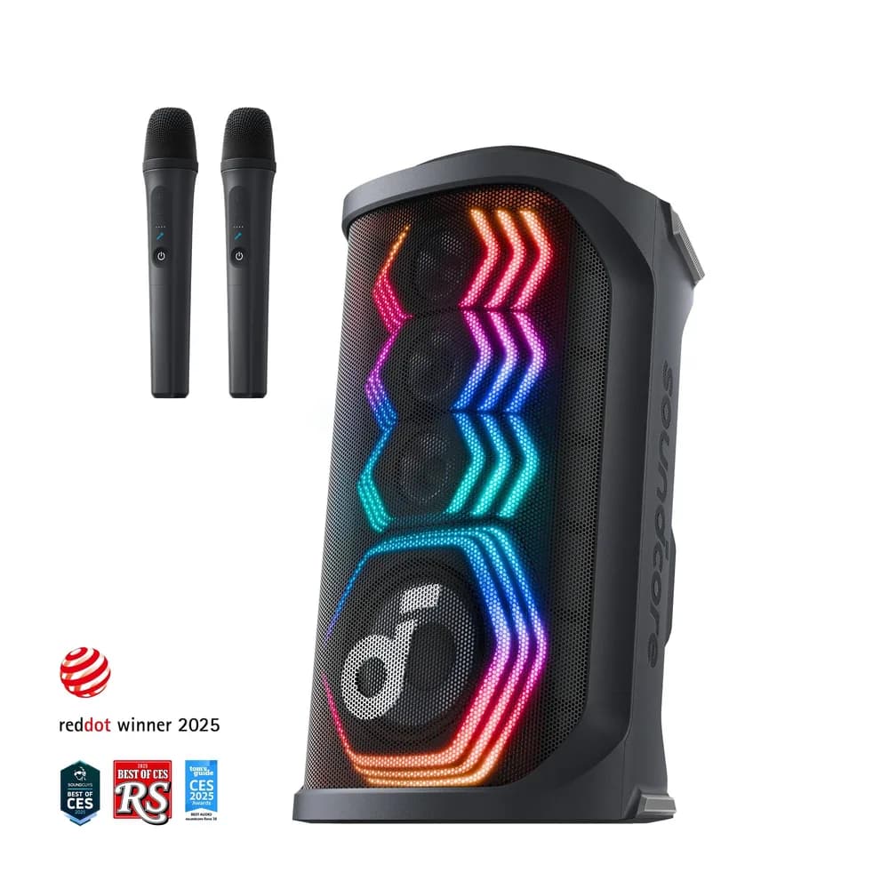 Boxa portabila Anker "Soundcore Rave 3S" 200W, Bluetooth 5.4, AUX, USB-C, IPX4, negru, "A31A3012" - 0194644290528