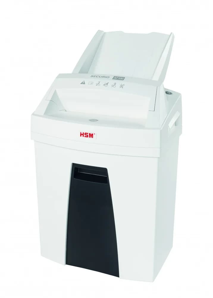 Distrugator documente automat HSM Securio AF100, 5-6 coli, cross cut (4.5 x 25mm), securitate 4 "H-2063111"