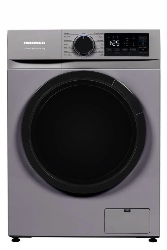 Masina de spalat rufe HEINNER HWM-M914IVNSA+++, 9 kg, 1400 rpm, Clasa: A, Argintiu
