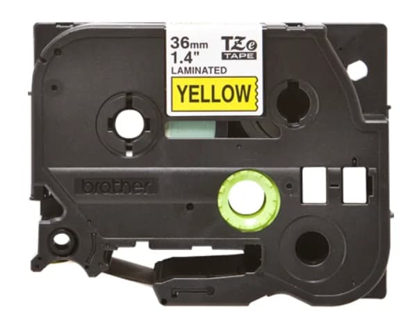 Banda laminata Original Brother Black on Yellow, TZE661, pentru 530|550|3600|9200|9400|9500|9600|9700|9800|D800|E800|P900|P910|P950, 36mm, incl.TV 0 RON, "TZE661"