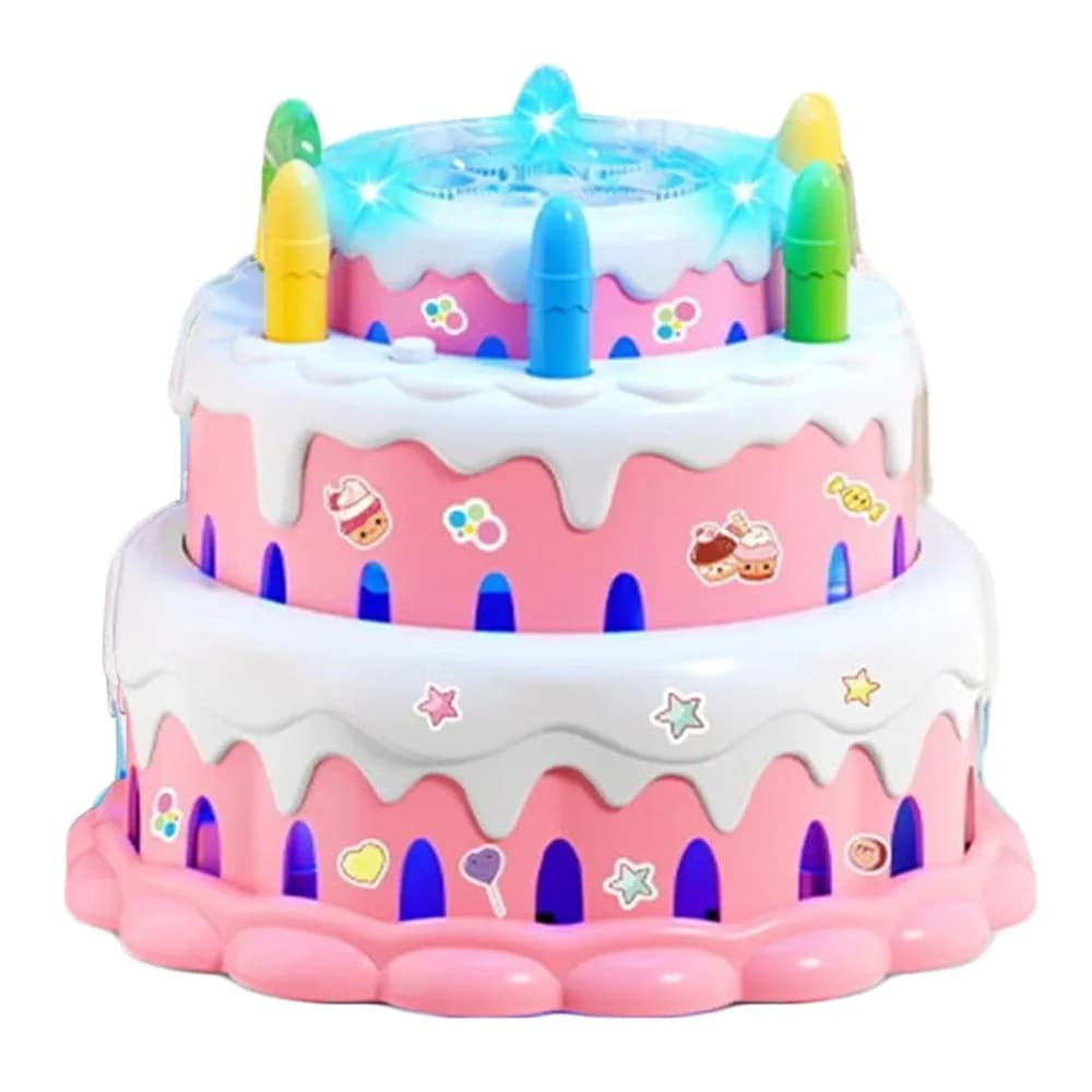 Baloane de sapun, cu baterii, Tort — miniatură