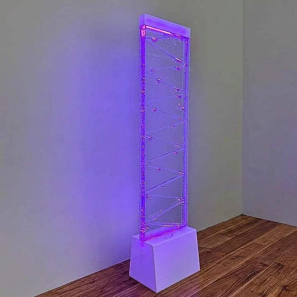 Perete de apă vertical cu pietre curgătoare Flowing Gems — miniatură