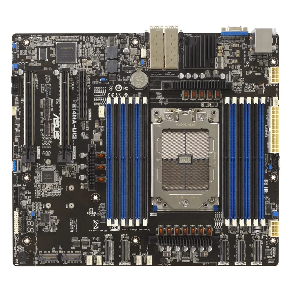 Placa de baza ASUS S14NA-U12 - motherboard - SSI CEB - Socket SP6 "90SB0CG0-M0UAY0" — miniatură