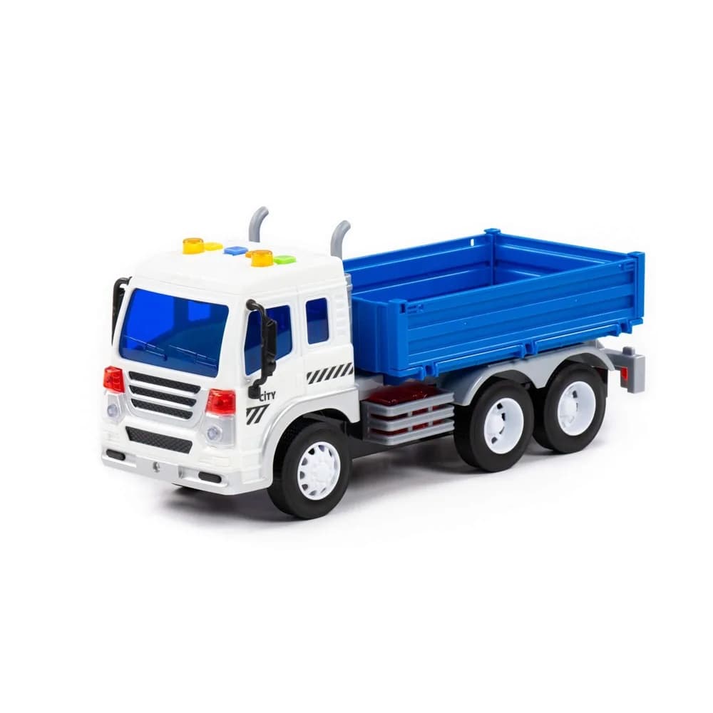 Camion cu lumina si sunete, 32x11,5x18,5 cm, Polesie — miniatură