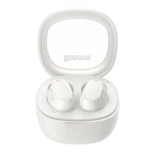 Casti In-ear Baseus Bowie WM02, Wireless, Crem — miniatură