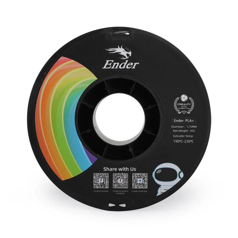 Filament Creality Ender – PLA+ – 1,75 mm – 1 kg (3301010307) — miniatură