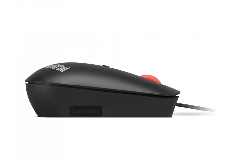 Mouse LENOVO ThinkPad USB-C Wired Compact Mouse, 2400 dpi, Negru — miniatură