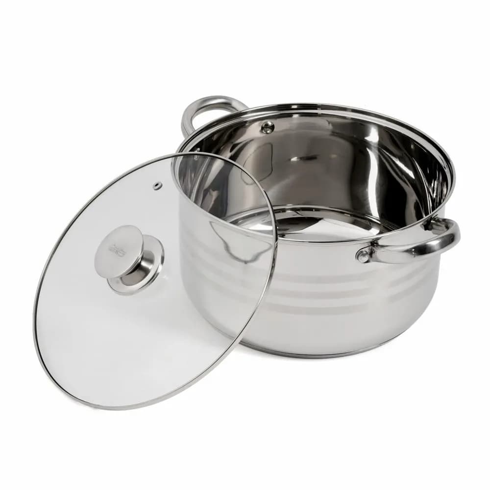 SEMIOALA INOX+CAPAC, 26x14,5 CM, 7 L, MYRA, COOKING BY HEINNER — miniatură