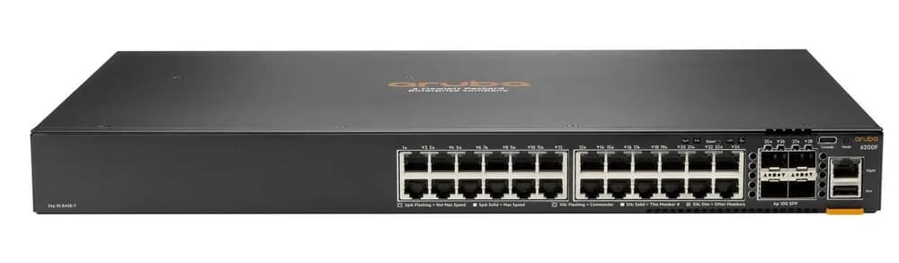 NET SWITCH 24G POE 4SFP 370W/6200F JL725B ARUBA BY HPE "JL725B"