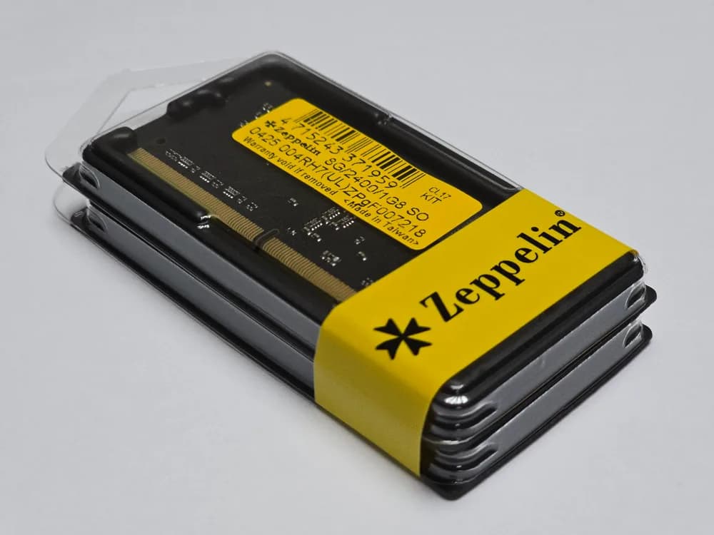 MEMORIE SODIMM Zeppelin DDR4 16GB frecventa 2400 MHz, (kit 2 x 8GB), retail "ZE-SD3-16G2400-KIT" — miniatură