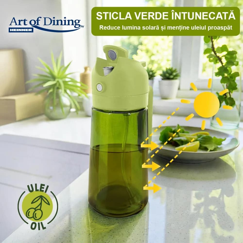 PULVERIZATOR ULEI/OTET 450ML, 2 IN 1, ART OF DINING BY HEINNER — miniatură
