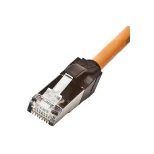 PATCH CORD S/FTP NEXANS, Cat6a, cupru, 5 m, portocaliu, AWG23, "N10G.P1B050OK"