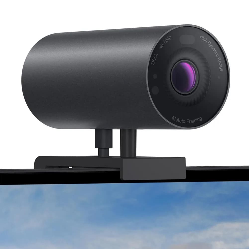Camera Web DELL UltraSharp Webcam, rezolutie video 4K, USB-C, Negru — miniatură