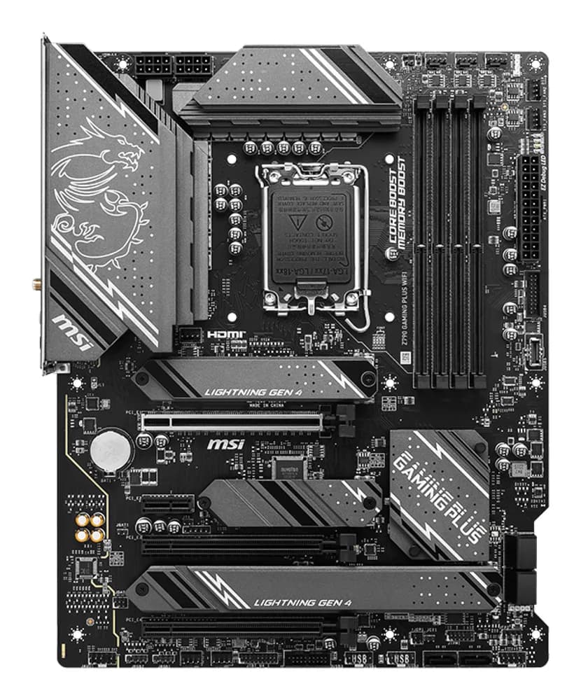 Placa de baza Z790 Gaming Plus Wifi (Z790,S1700,ATX,DDR5) "7E06-026R" — miniatură