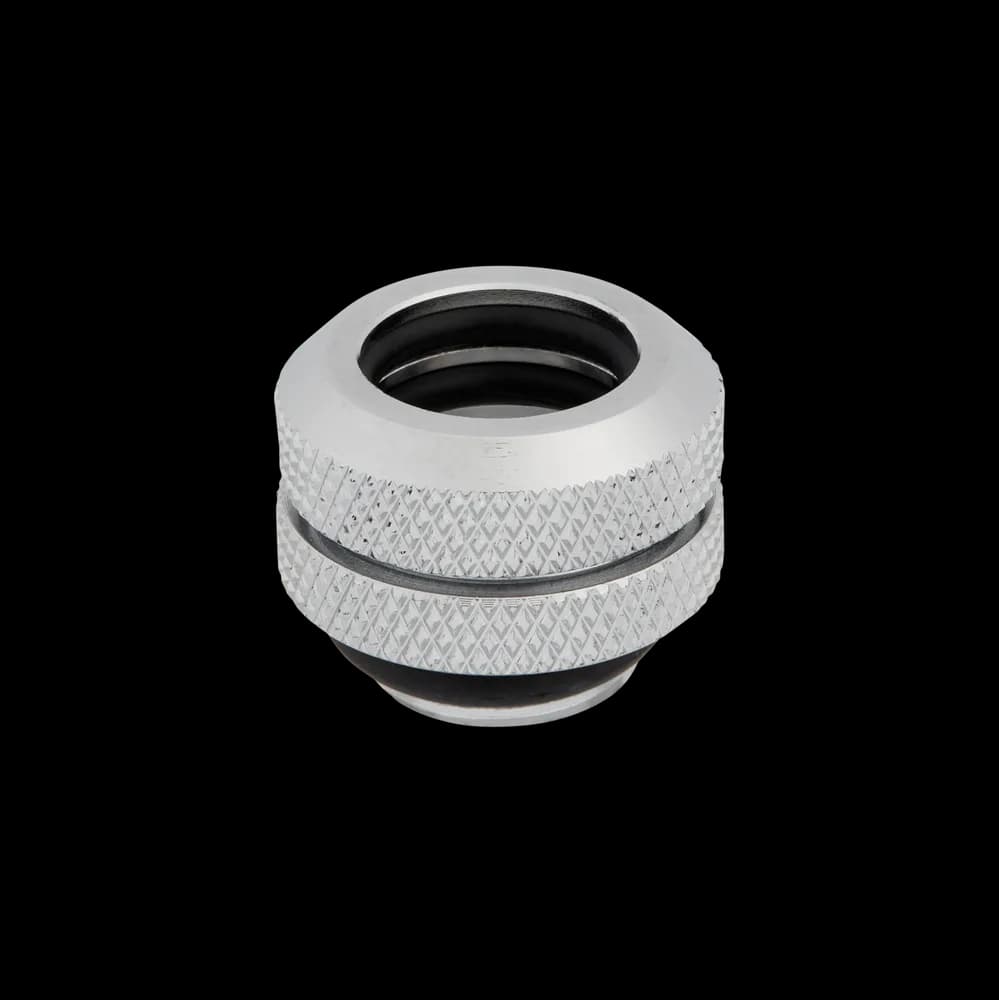 FITTING tub CORSAIR, filet G1/4", fitting straight, pt hard tube, OD 12 mm, chrome, "CX-9052000-WW" — miniatură