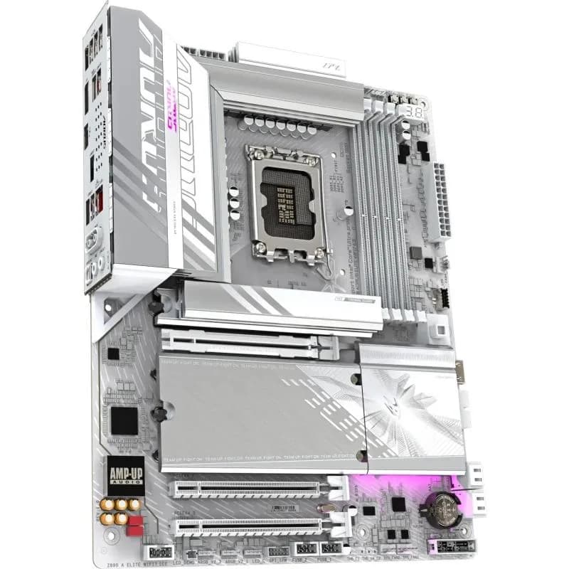 Placa de baza Gigabyte Z890 AORUS ELITE WIFI7 ICE, Socket 1851, DDR5, ATX — miniatură