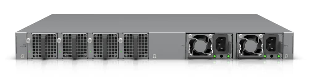 Ubiquiti network switch ECS-24-PoE-EU Enterprise-grade 24-port, Layer 3 Etherlighting PoE+++ switch with high-capacity 10 GbE RJ45 and 25G SFP28 ports, all PoE+++ (90W capable, "ECS-24-POE-EU" — miniatură