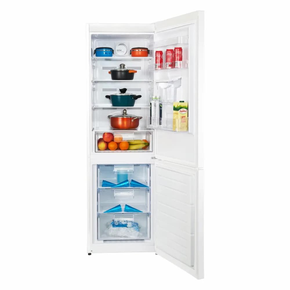 Combina frigorifica HEINNER HCNF-V291WDE++, No Frost, 294 l, Clasa E, Dozator apa, Alb — miniatură