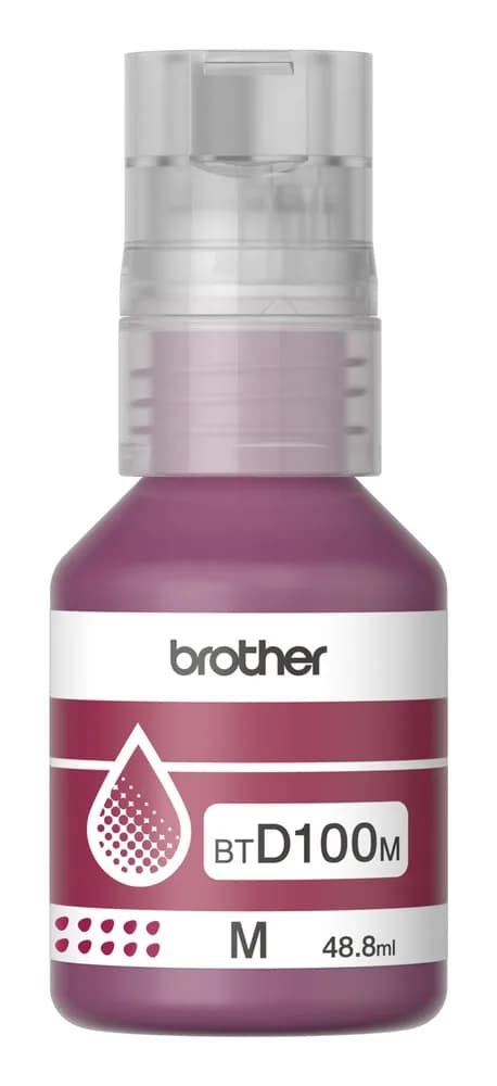 Cartus Cerneala Original Brother Magenta, BTD100M, pentru DCP-T430W|DCP-T530DW|DCP-T730DW|MFC-T930DW|5K, incl.TV 0 RON, "BTD100M" — miniatură