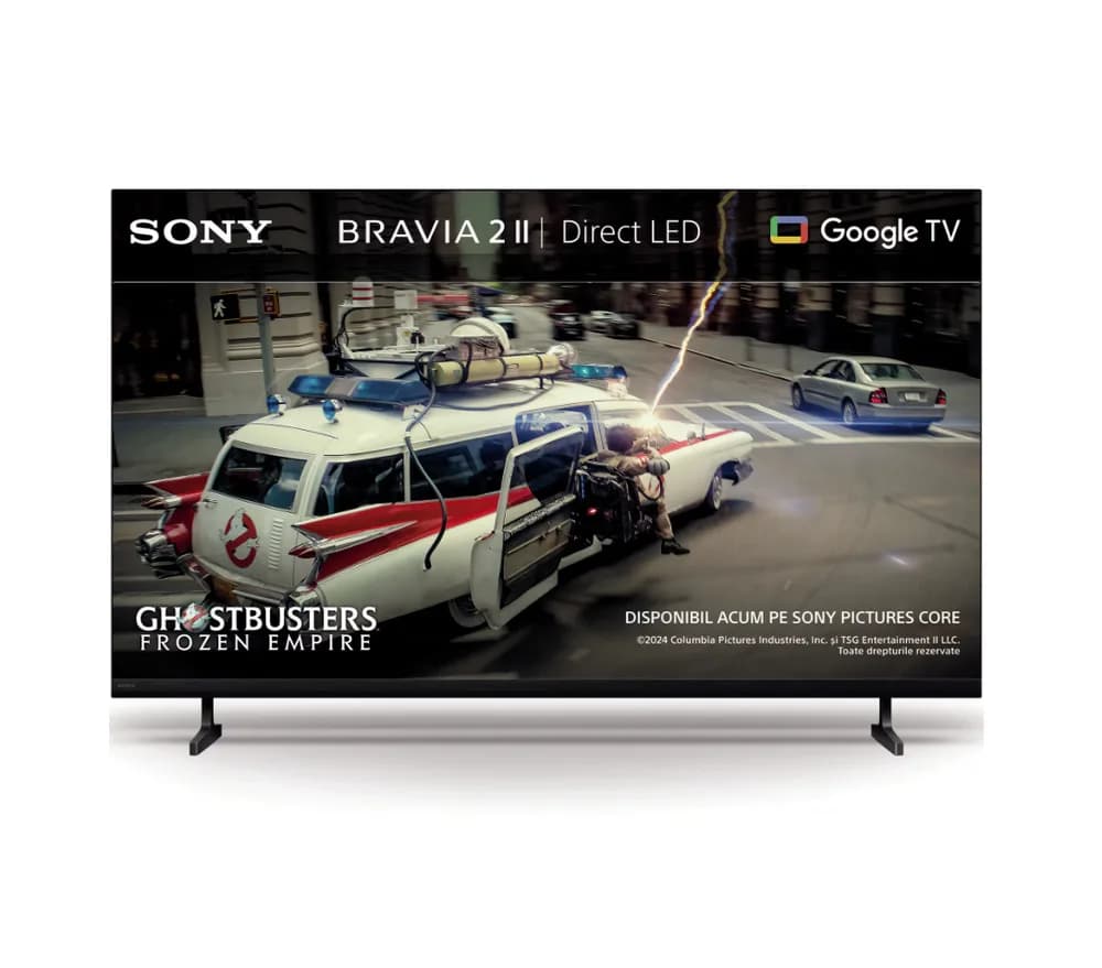 Televizor Sony BRAVIA 2 II LED 55S25M2, 139 cm, Smart Google TV, 4K Ultra HD, Clasa E (Model 2026)